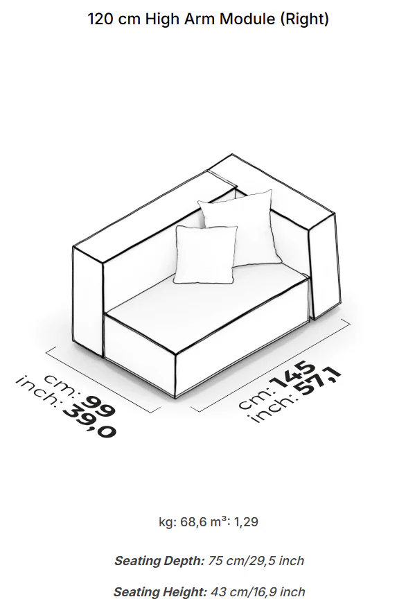 26 модула за модулен диван «Plus Poufy» - Image 53