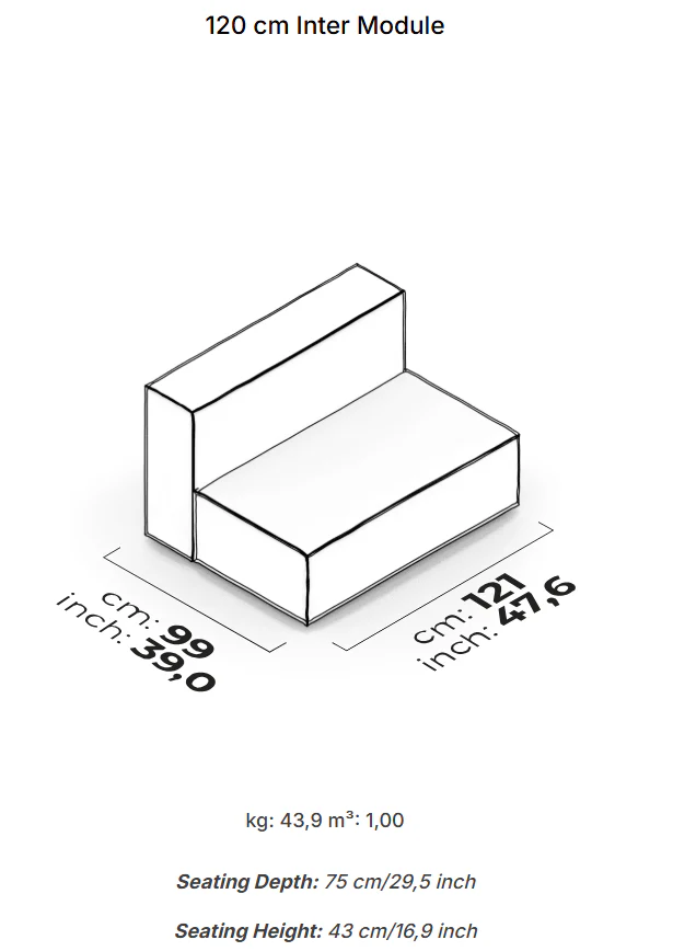 26 модула за модулен диван «Plus Poufy» - Image 54
