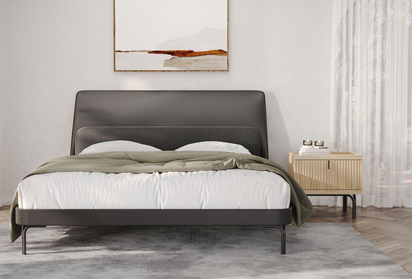 Нощно шкафче «Austin Oak» + чекмедже, размер 59х55х48см - Image 6