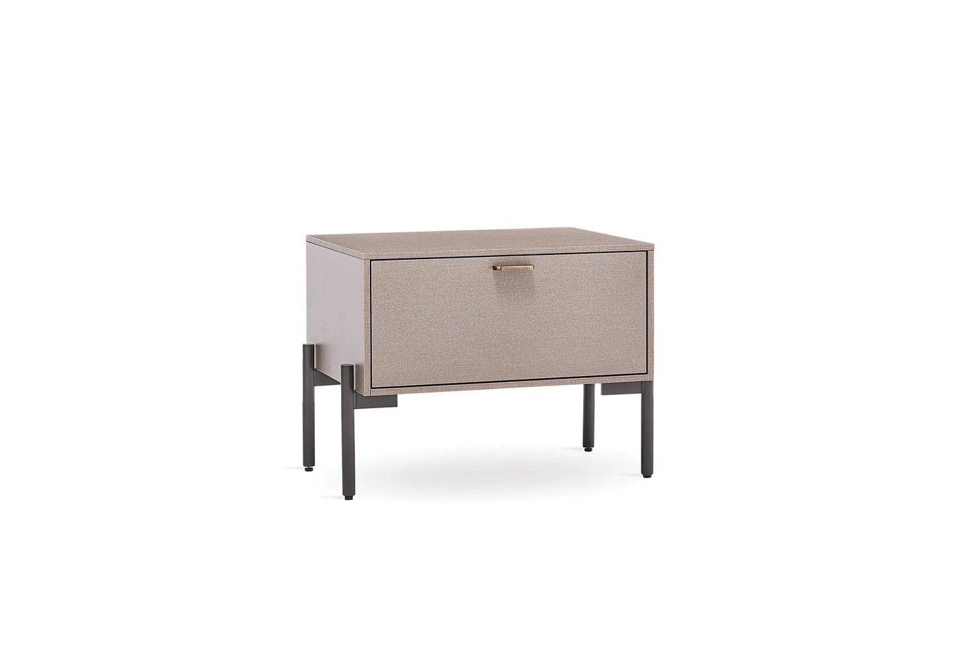 Нощно шкафче «Berta» + чекмедже, размер 59х48х46см - Image 4