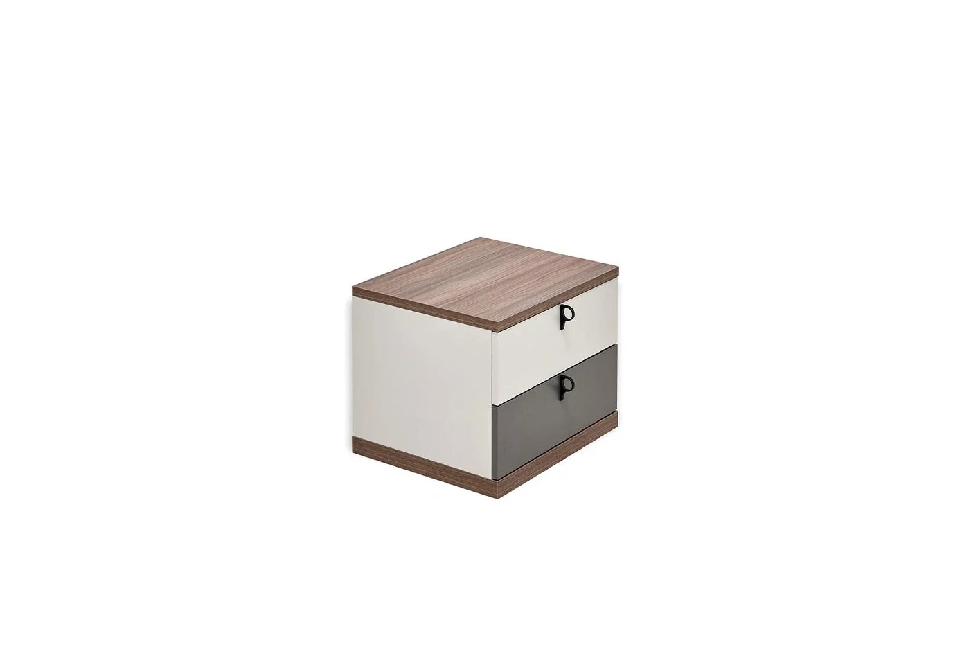 Нощно шкафче «Cordell» + две чекмеджета, размер 55х45х46см - Image 4