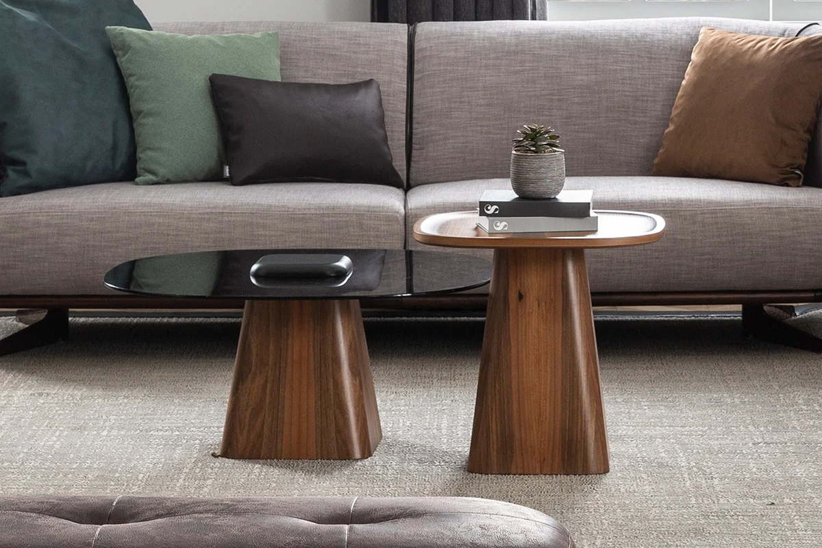 Помощна масичка «Chelsea Walnut» - естествен фурнир - Image 3