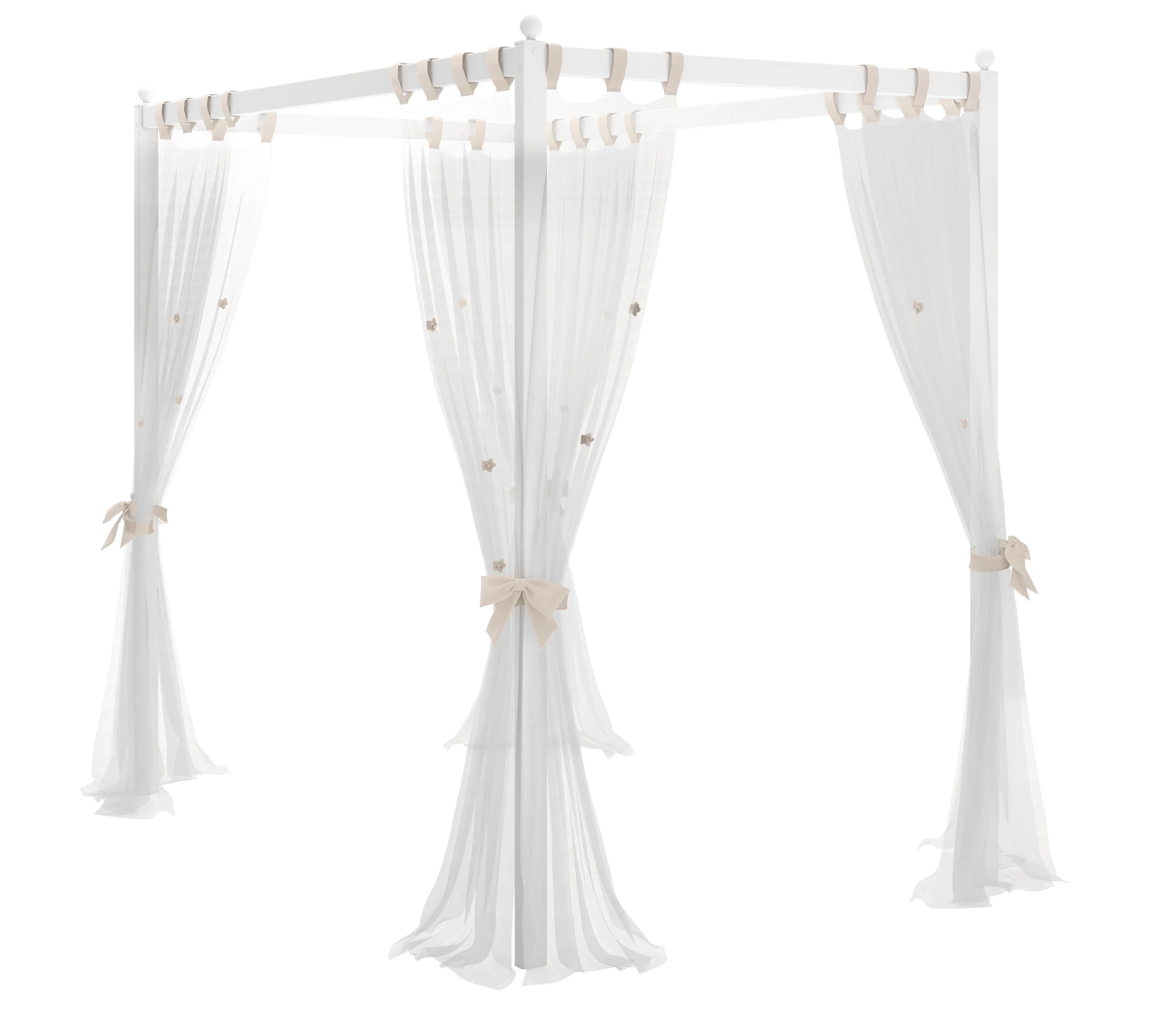 Балдахин за легло «Rustic White» - Image 3