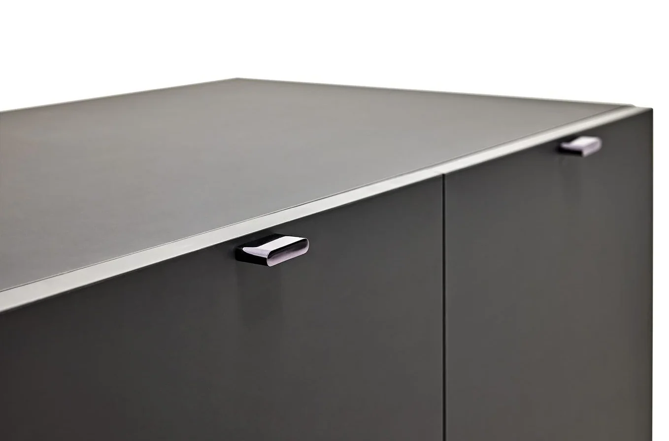Шкаф «Legato Black» с размер 80х81х48см - Image 3