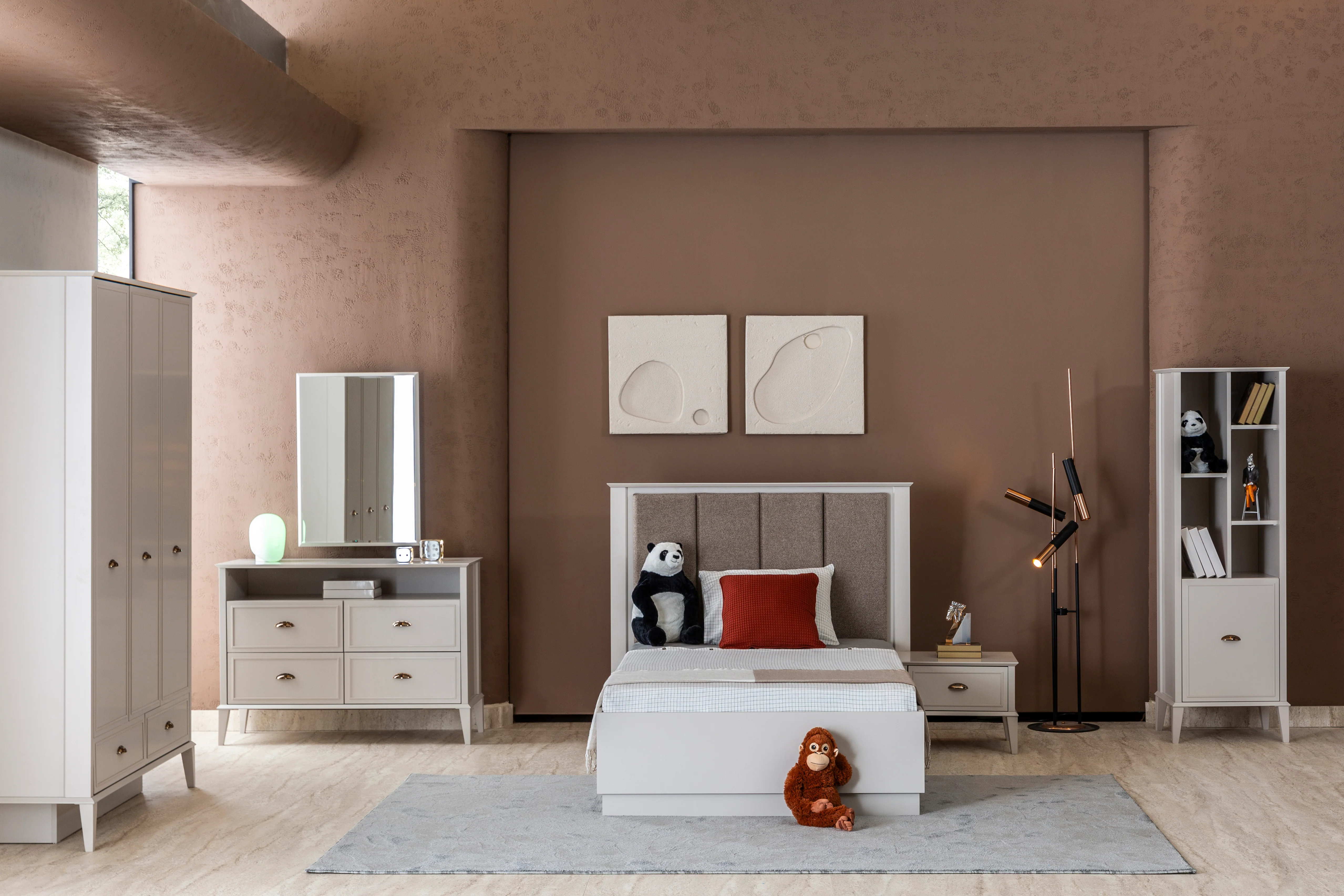 Скрин «Alacati Teen» с четири чекмеджета, размер 120х85х45см - Image 3