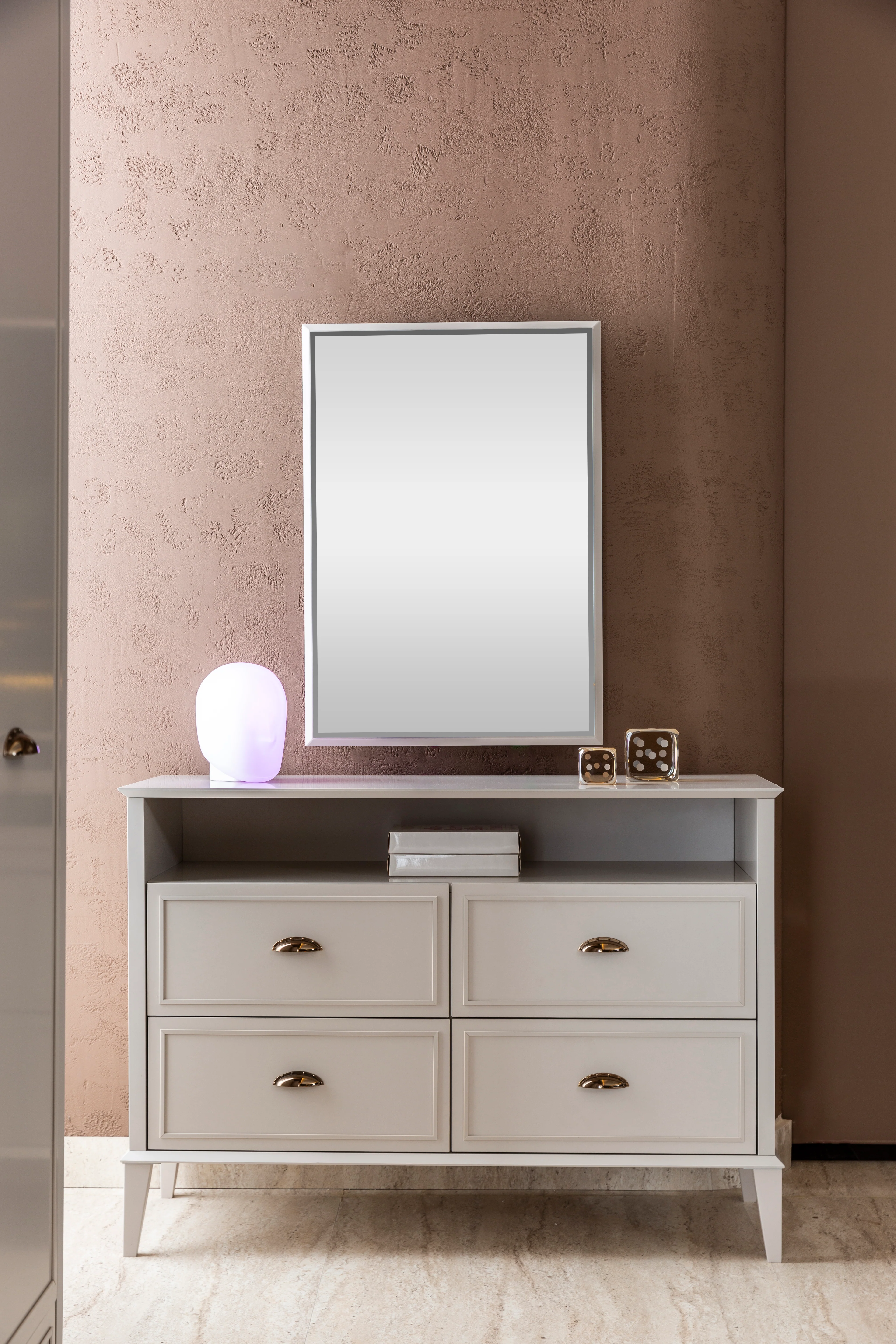Скрин «Alacati Teen» с четири чекмеджета, размер 120х85х45см - Image 5