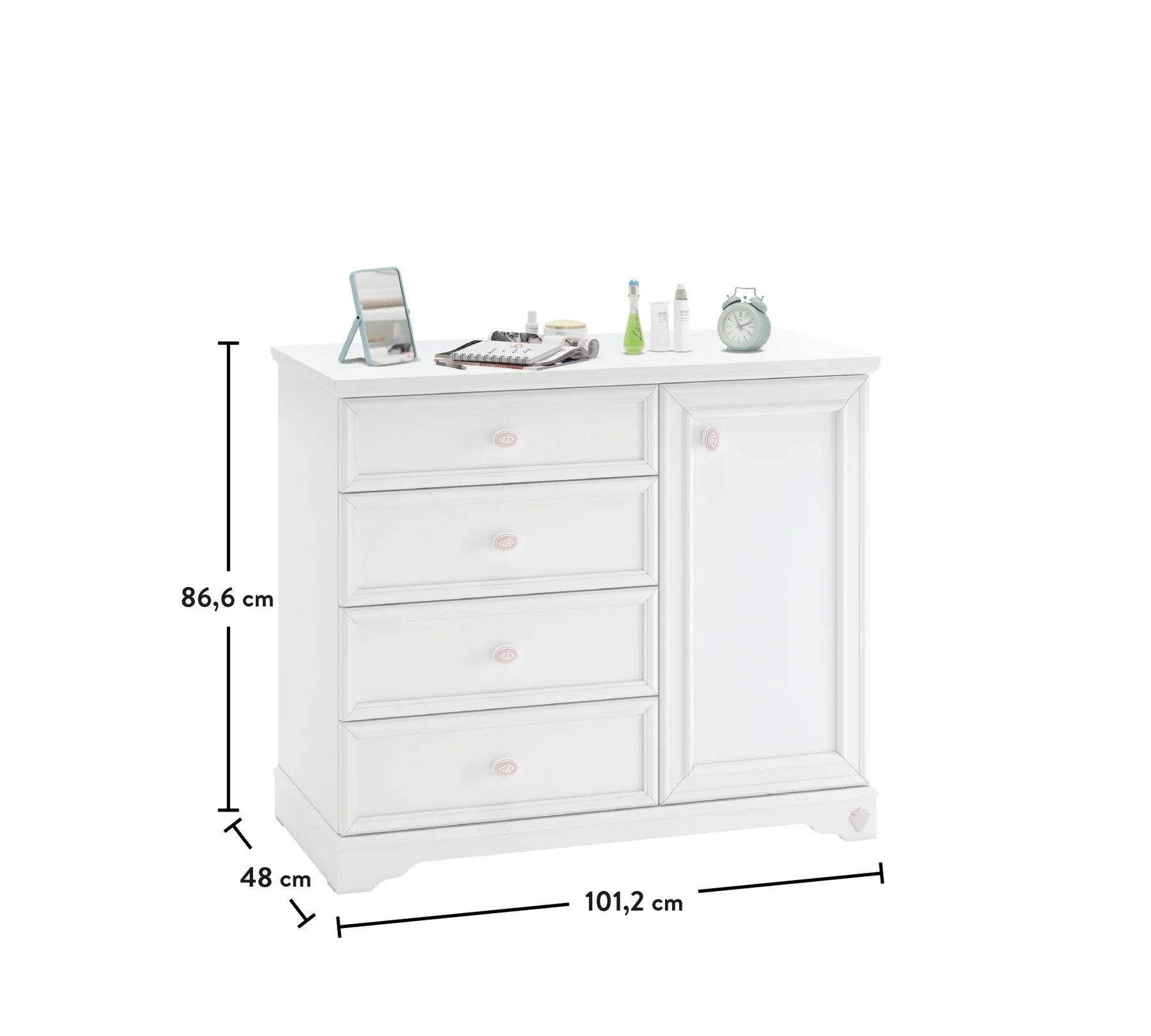 Π‘ΠΊΡΠΈΠ½ Β«Rustic WhiteΒ» Ρ ΡΠ΅ΡΠΈΡΠΈ ΡΠ΅ΠΊΠΌΠ΅Π΄ΠΆΠ΅ΡΠ° ΠΈ ΡΠΊΠ°Ρ, ΡΠ°Π·ΠΌΠ΅Ρ 101Ρ
86Ρ
48ΡΠΌ - Image 6