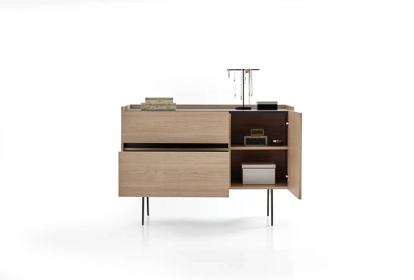 Скрин «Terra» с две чекмеджета и врата, размер 125х87х47см - Image 2