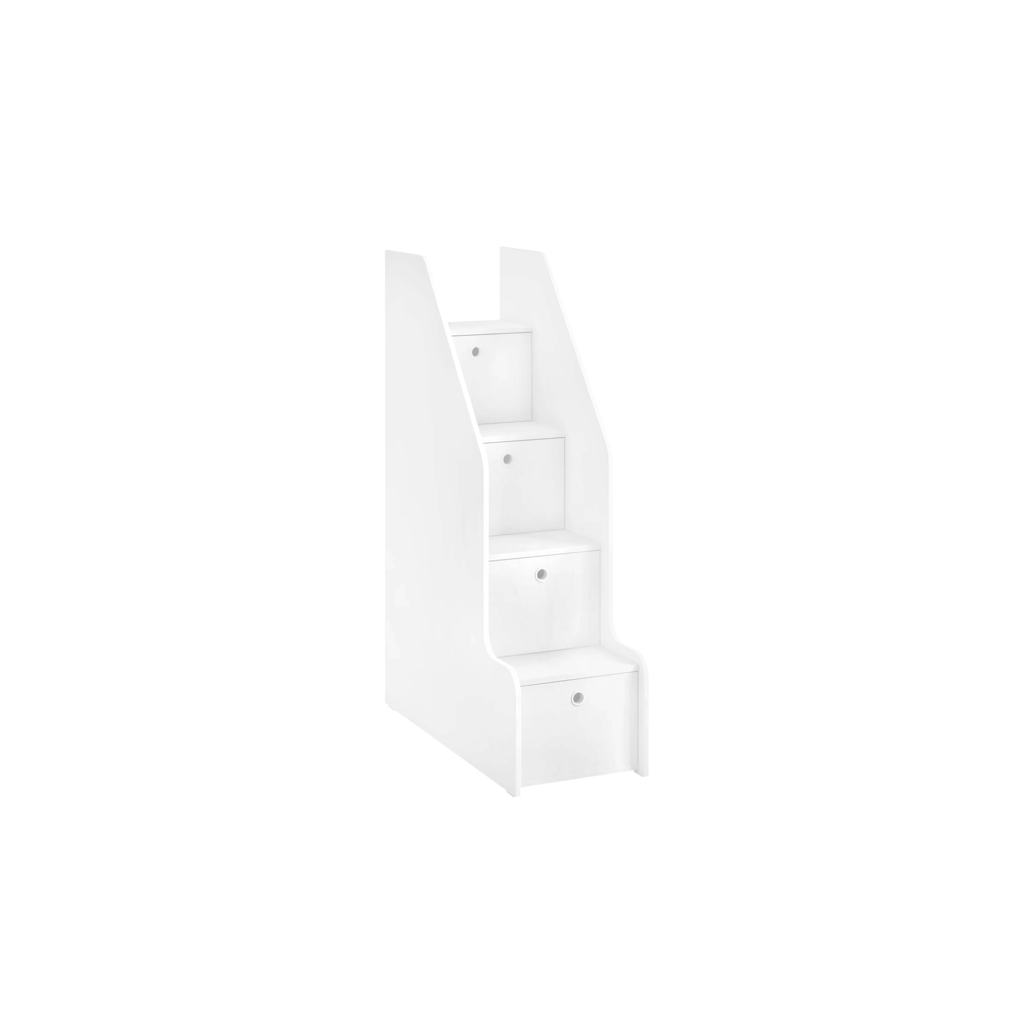 Стълби с чекмеджета за модулно двуетажно легло «Studio White» - Image 7