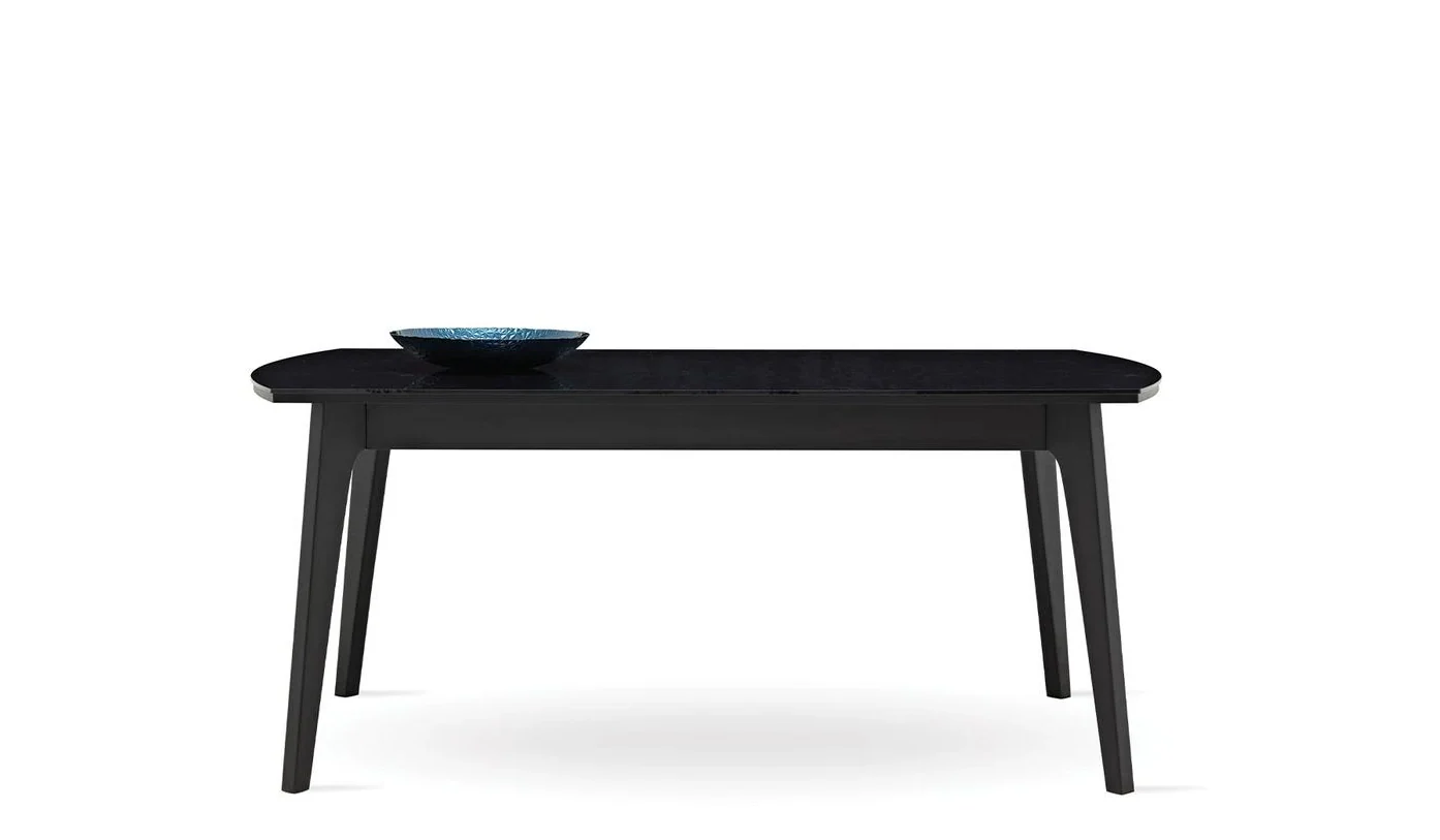 Трапезна маса «Legato Black» с размер 180х76х100см