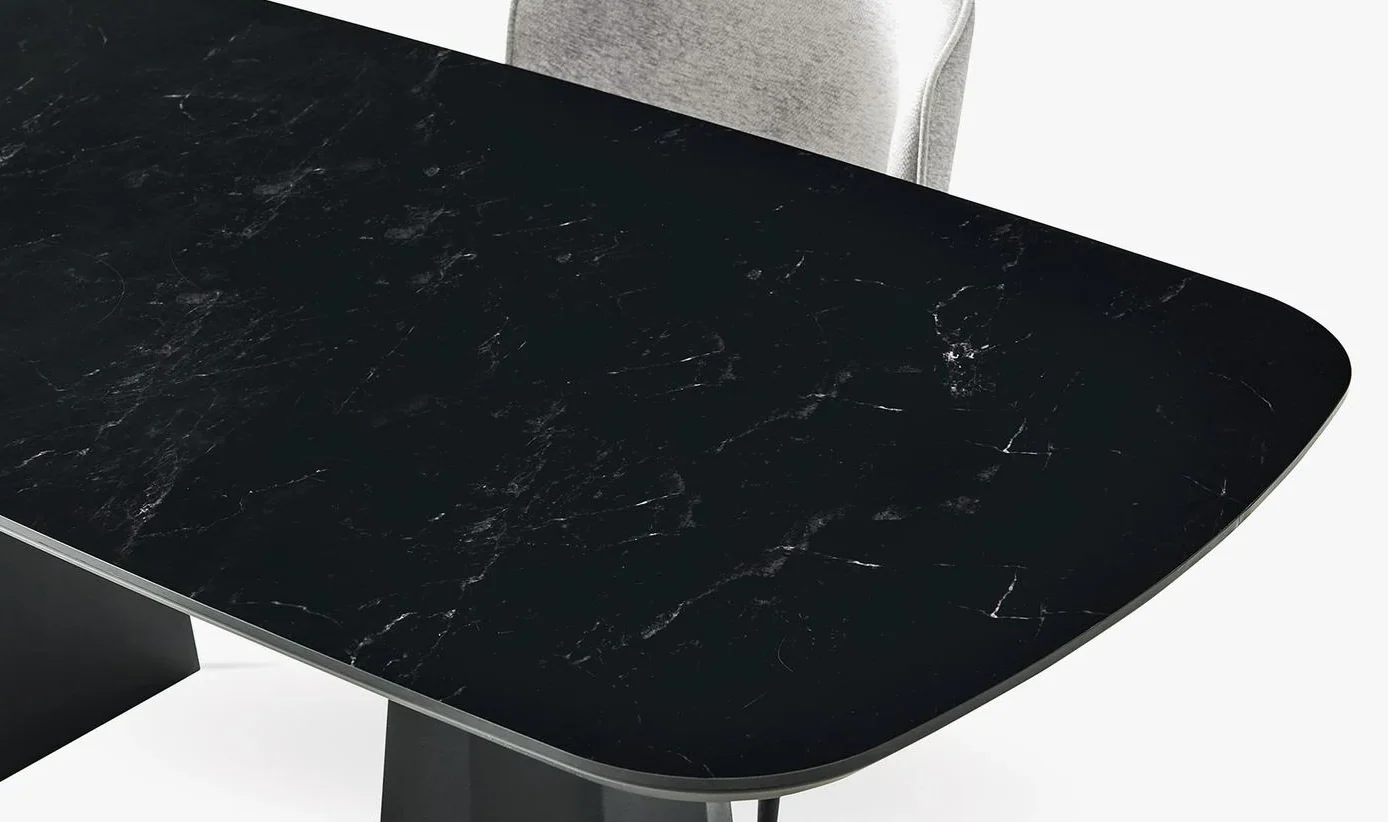 Трапезна маса «Legato Black» с размер 200х76х100см - Image 3