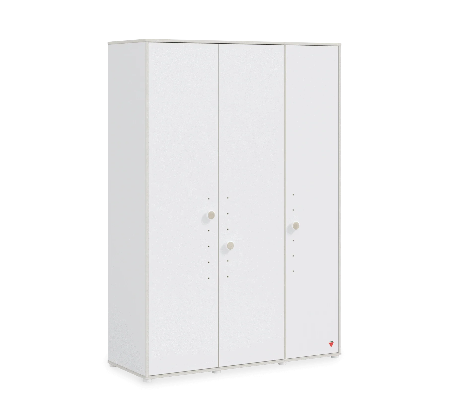 Трикрилен гардероб «Montes White» - ширина 140см - Image 7