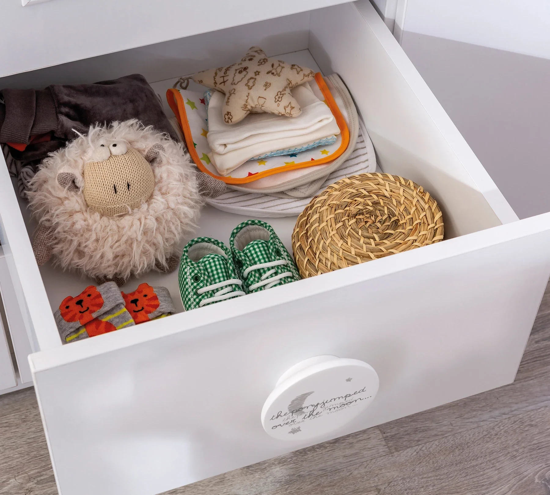 Трикрилен гардероб «Baby Cotton» - ширина 133см - Image 4