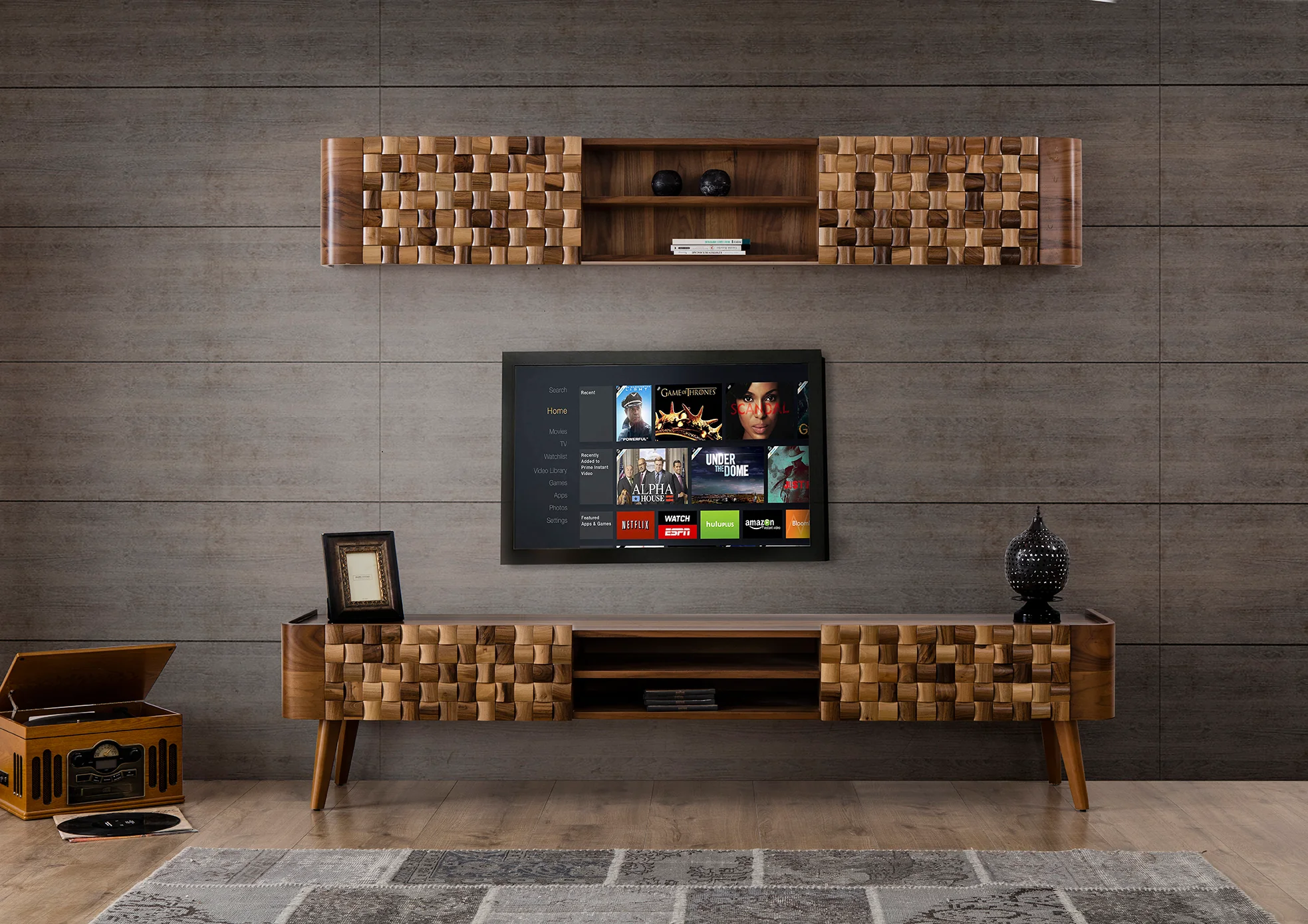 ТВ шкаф «MTV 109» с размер 222х50х47см - Image 3