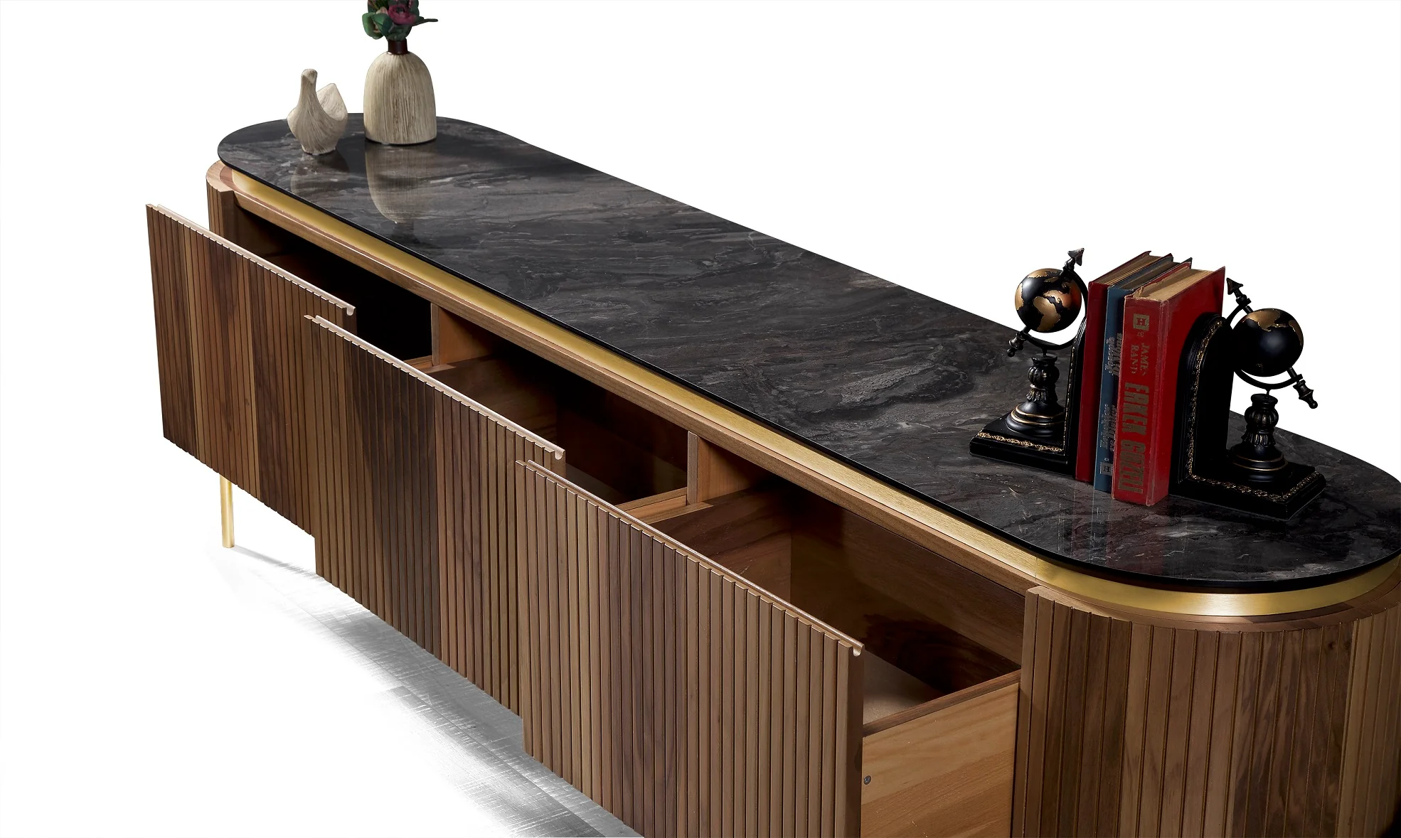 ТВ секция «Tesla Walnut» - Image 8