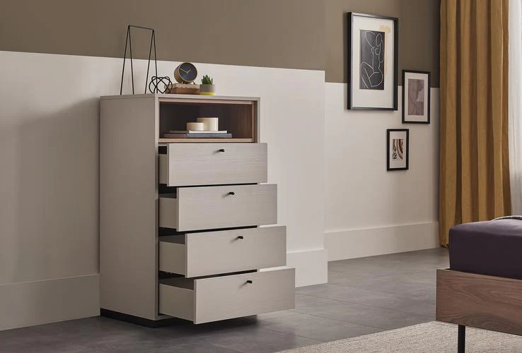 Скрин «Loreto» с четири чекмеджета, размер 64х110х48см - Image 5