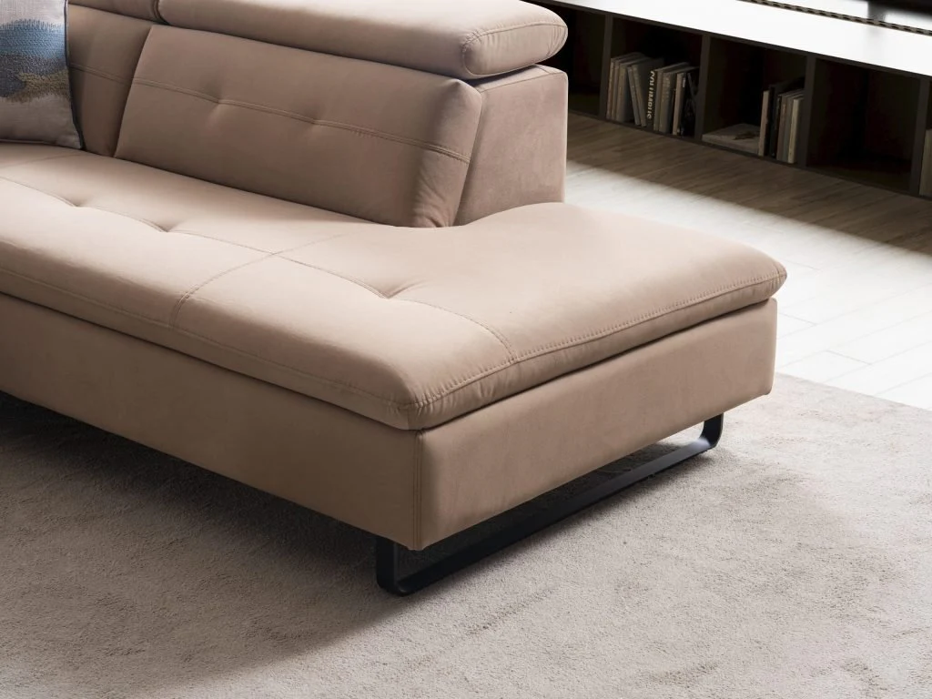 Ъглов разтегателен диван «Gizem Lounge» + електрически механизъм, USB зарядна станция, ширина 315см - Image 18