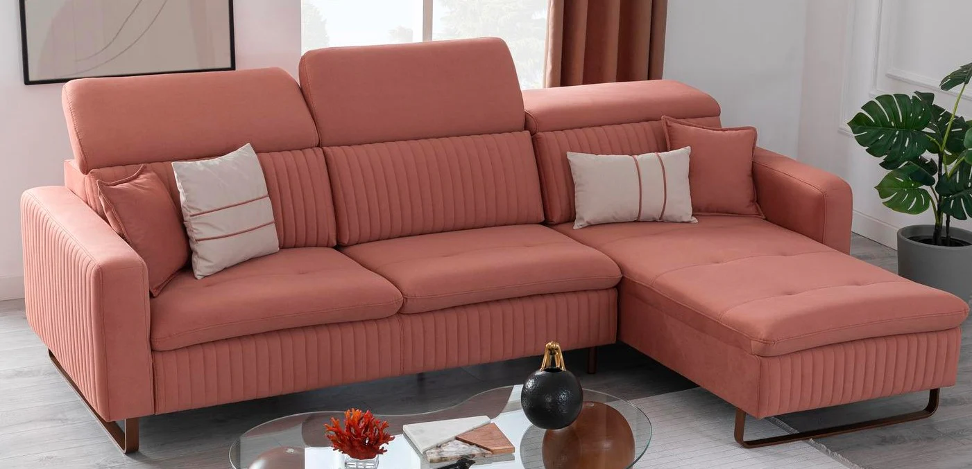 Ъглов разтегателен диван «Galaksi Relax» + електрически механизъм, USB зарядна станция, ширина 305см - Image 6