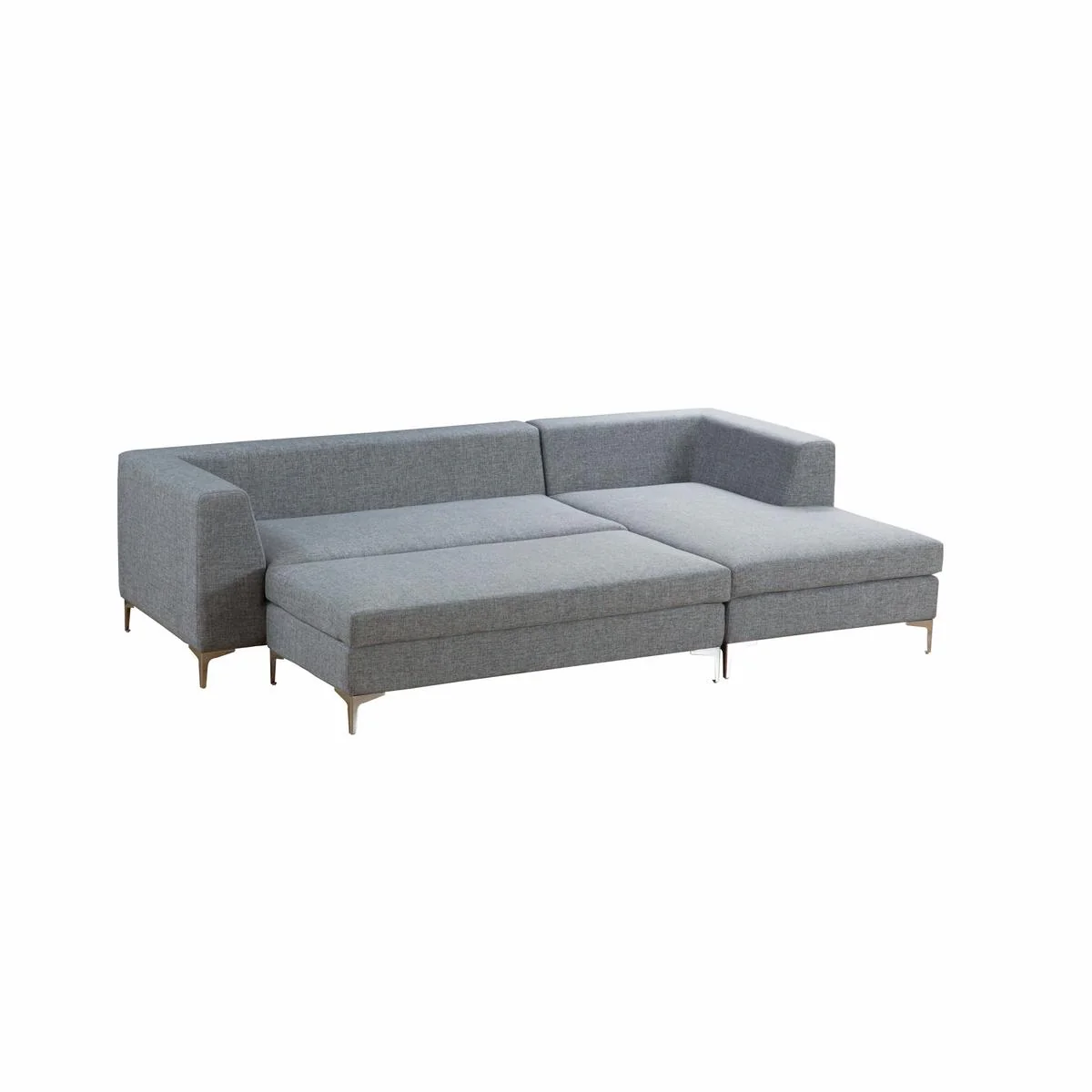 Ъглов диван «Saturn Relax» + табуретка, ширина 280см - Image 14